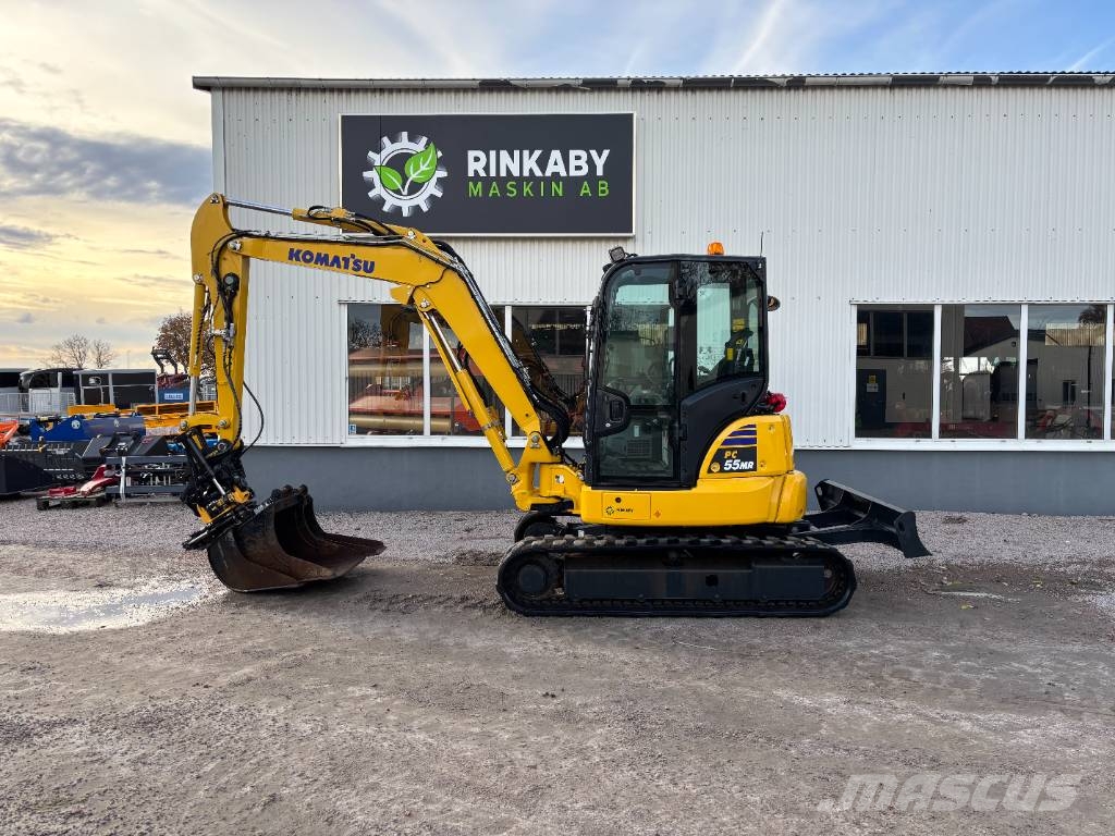 Komatsu PC55 MR-5 Mini ekskavatörler, 7 tona dek