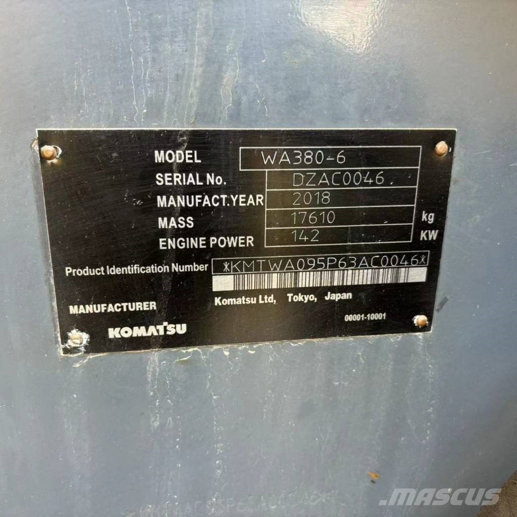Komatsu 380-6 Hjullastare