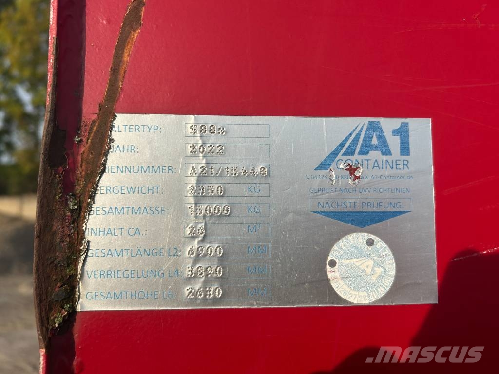Mercedes-Benz abrol Posebni kontejnerji