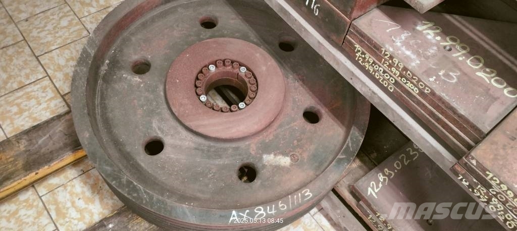 Terex Pegson AX846-113 Šasija un piekare