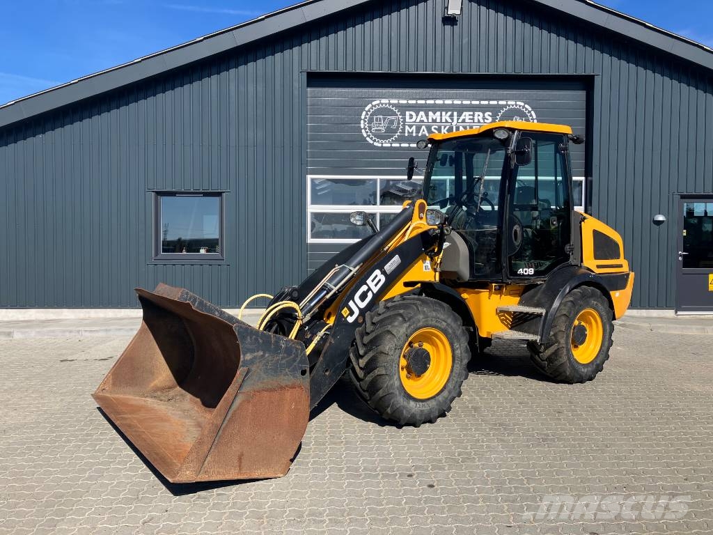 JCB 409 Gumikerekes homlokrakodók