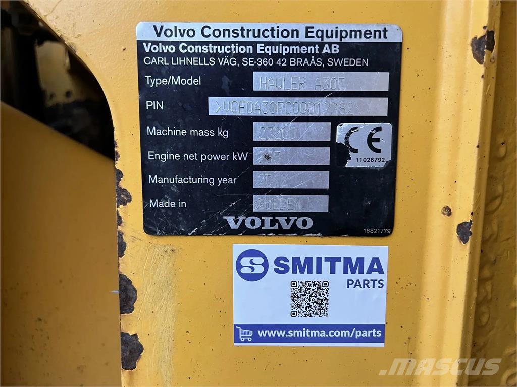 Volvo A30F Knik dumptrucks