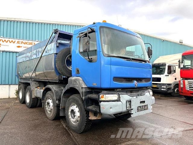 Renault Kerax 420 DCI 8x4 FULL STEEL KIPPER (ZF16 MANUAL G Kipper