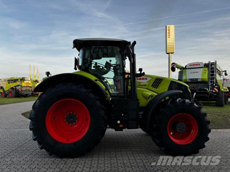 CLAAS AXION 870 트랙터