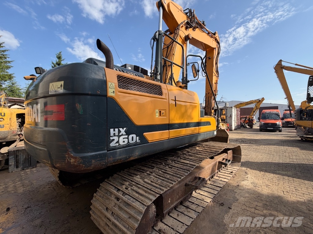 Hyundai HX 260 L Pásová rýpadla