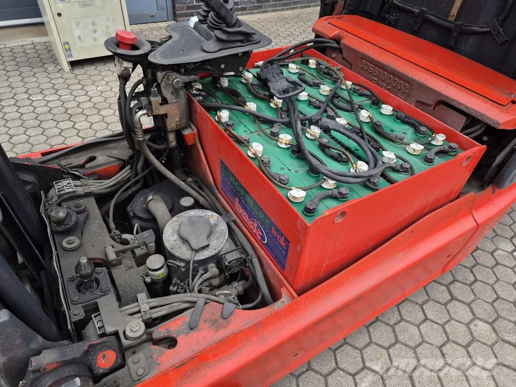 Linde E 16C, Triplex, Freelift & Sideshift, Only 3282 Ho Električni viljuškari