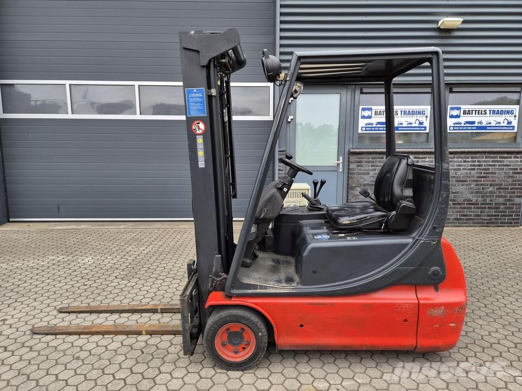 Linde E 16C, Triplex, Freelift & Sideshift, Only 3282 Ho Električni viljuškari