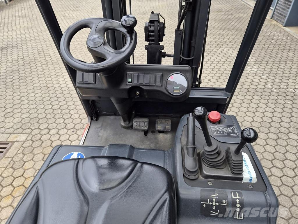 Linde E 16C, Triplex, Freelift & Sideshift, Only 3282 Ho Električni viljuškari