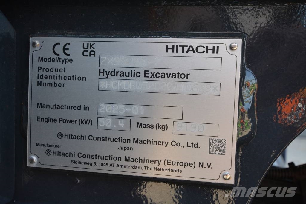 Hitachi ZX 95 USB-7, 2025, Ravensburg-Oberzell, Baden-Württemberg