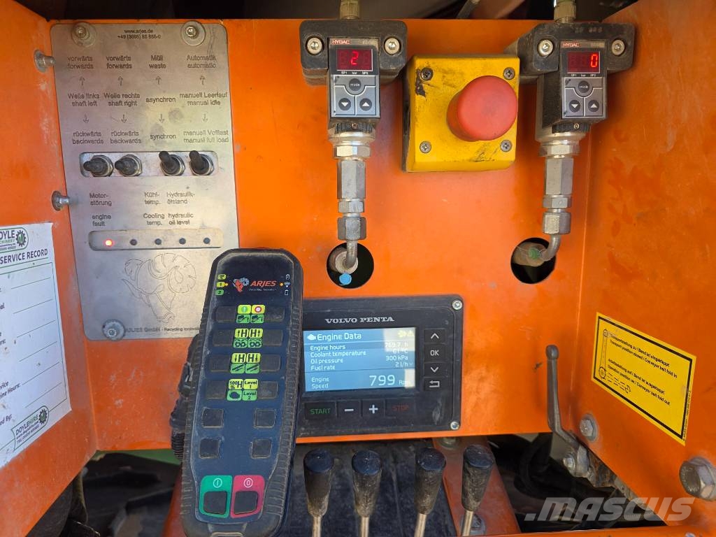 Arjes 250 Evo الكسارات المتنقلة