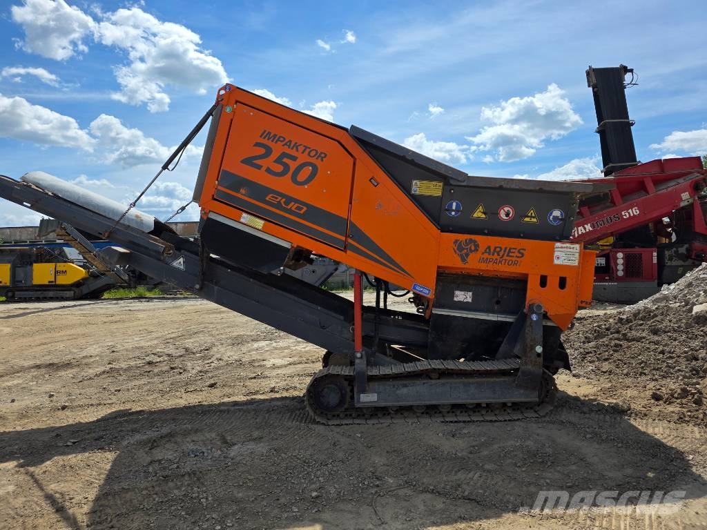 Arjes 250 Evo الكسارات المتنقلة