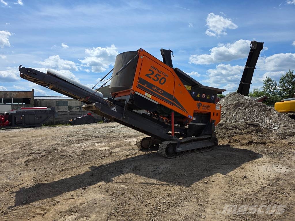 Arjes 250 Evo الكسارات المتنقلة