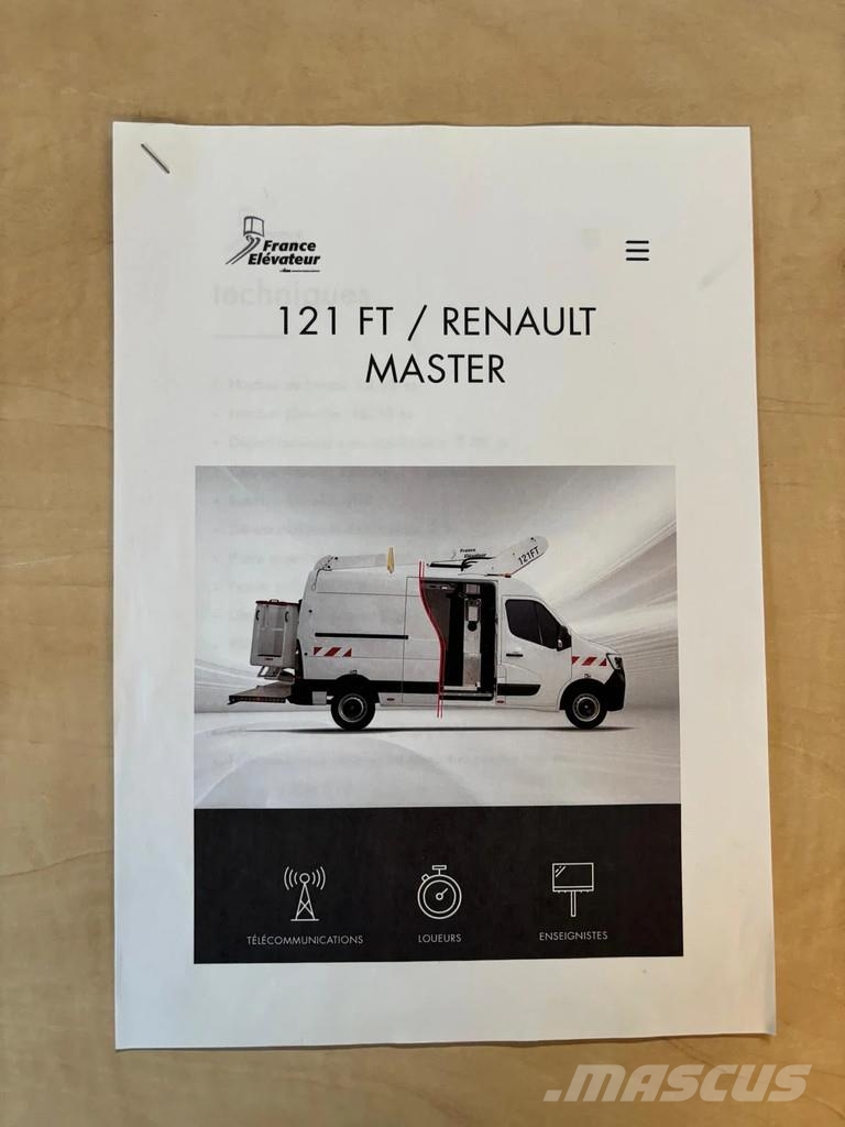 Renault Master III Autoplošiny
