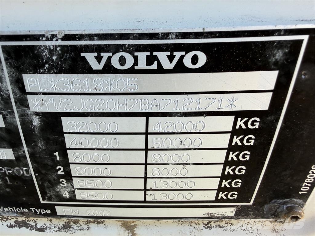 Volvo Iný model VIN 171 Bañeras basculantes usadas