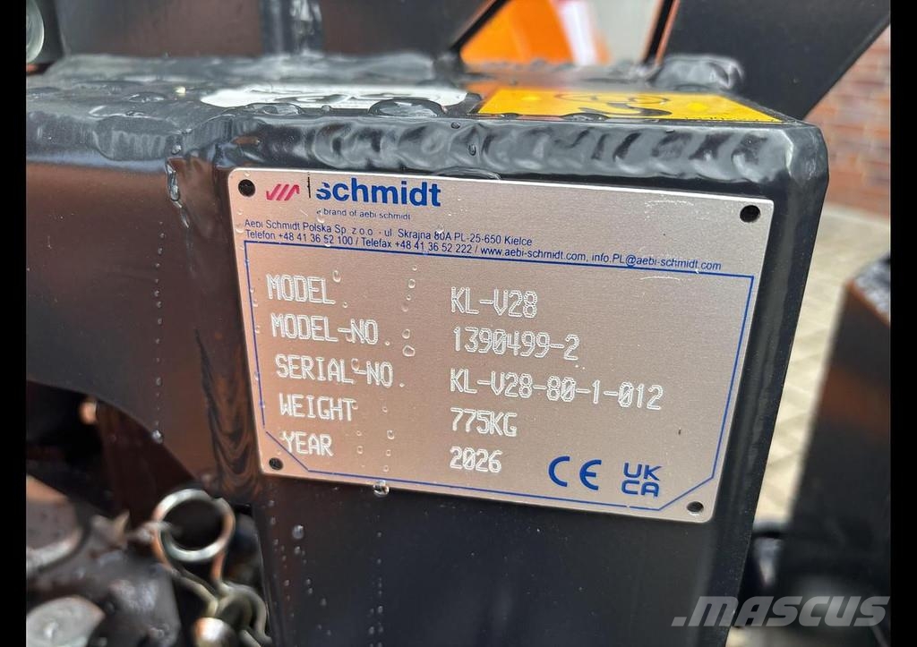 Aebi SCHMIDT KL-V 28 Snow blades and plows