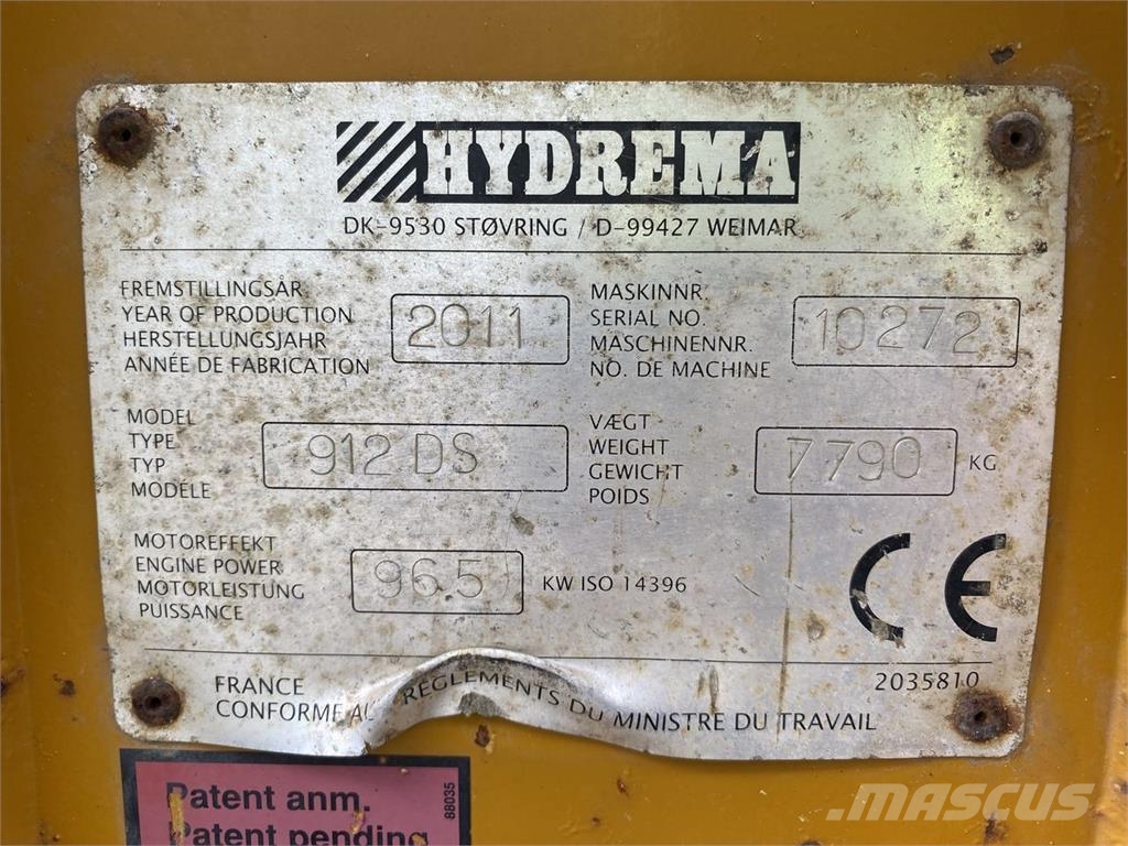 Hydrema 912D Mini tombereau