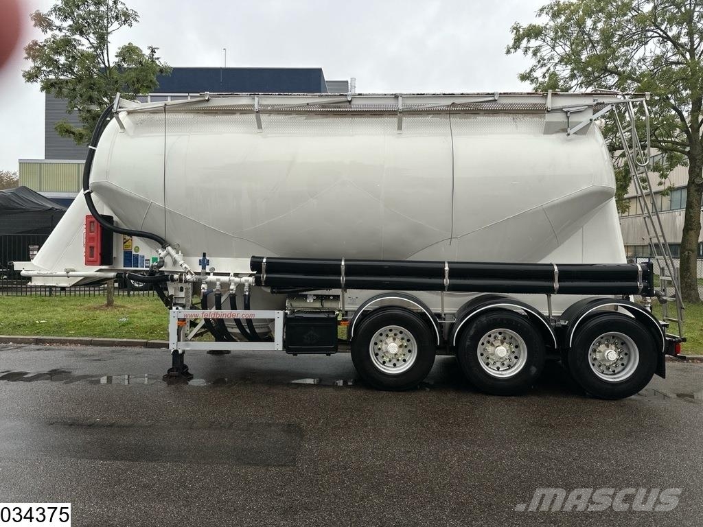 Feldbinder Silo 36.000 liter 1 Compartiment Tanker semi-trailers