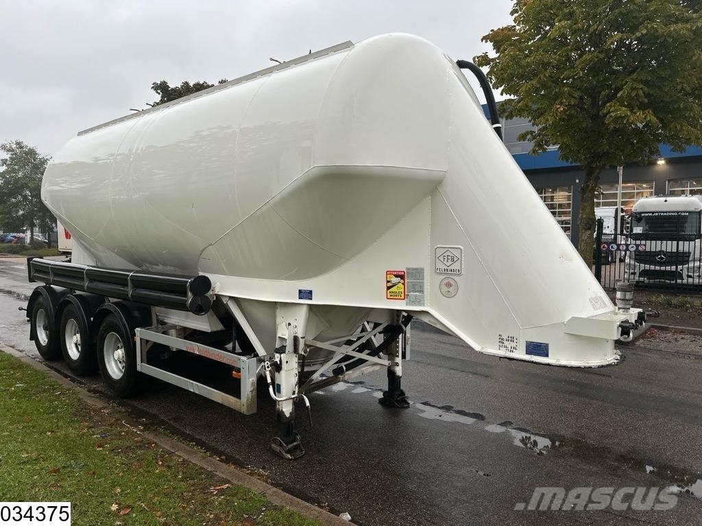 Feldbinder Silo 36.000 liter 1 Compartiment Tanker semi-trailers
