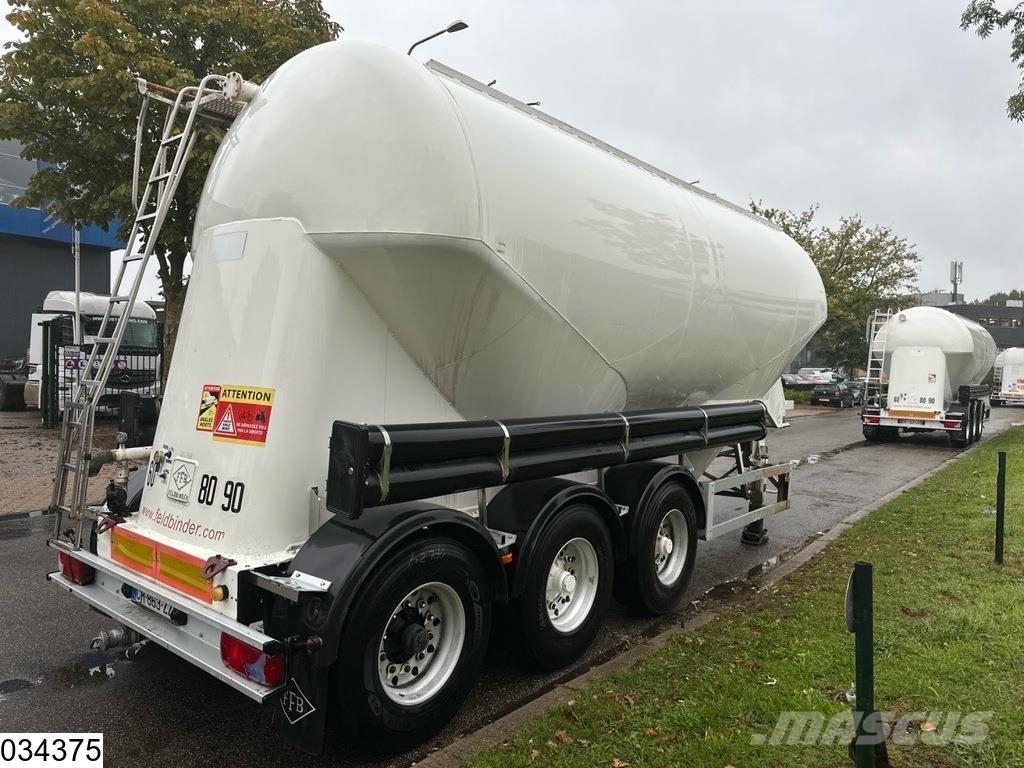Feldbinder Silo 36.000 liter 1 Compartiment Tanker semi-trailers