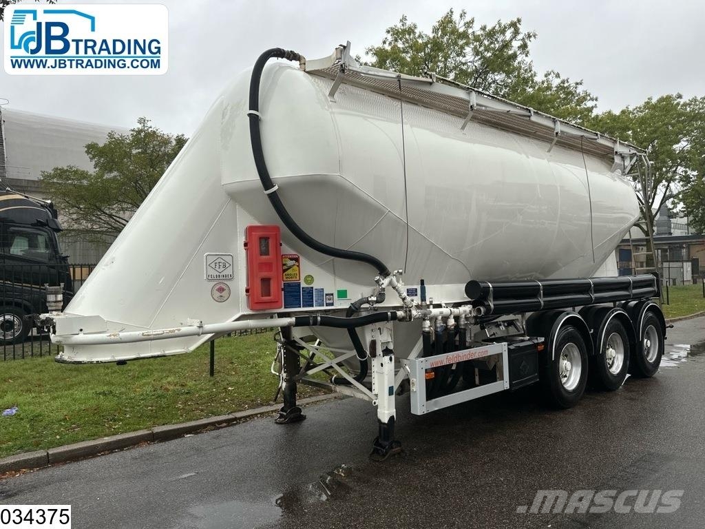 Feldbinder Silo 36.000 liter 1 Compartiment Tanker semi-trailers