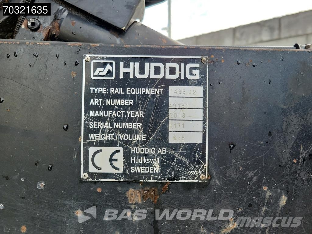 Huddig 1260C Railroad Backhoe