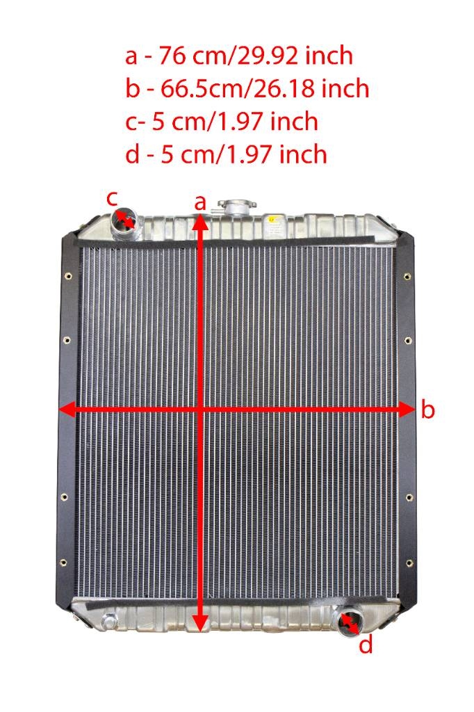 CAT Water Tank Radiator 196-8039 1968039 Radiatoriai