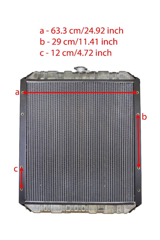 CAT Water Tank Radiator 196-8039 1968039 Radiatoriai