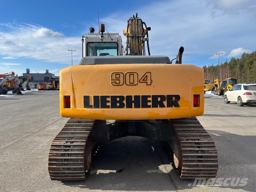 Liebherr 904 / Engcon, Kauha, Rasvari, Lämmitin Excavadoras sobre orugas