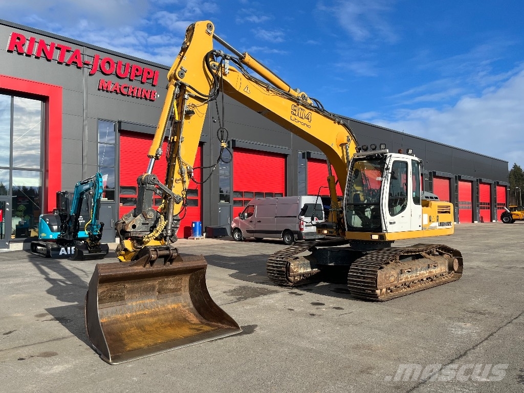 Liebherr 904 / Engcon, Kauha, Rasvari, Lämmitin Excavadoras sobre orugas