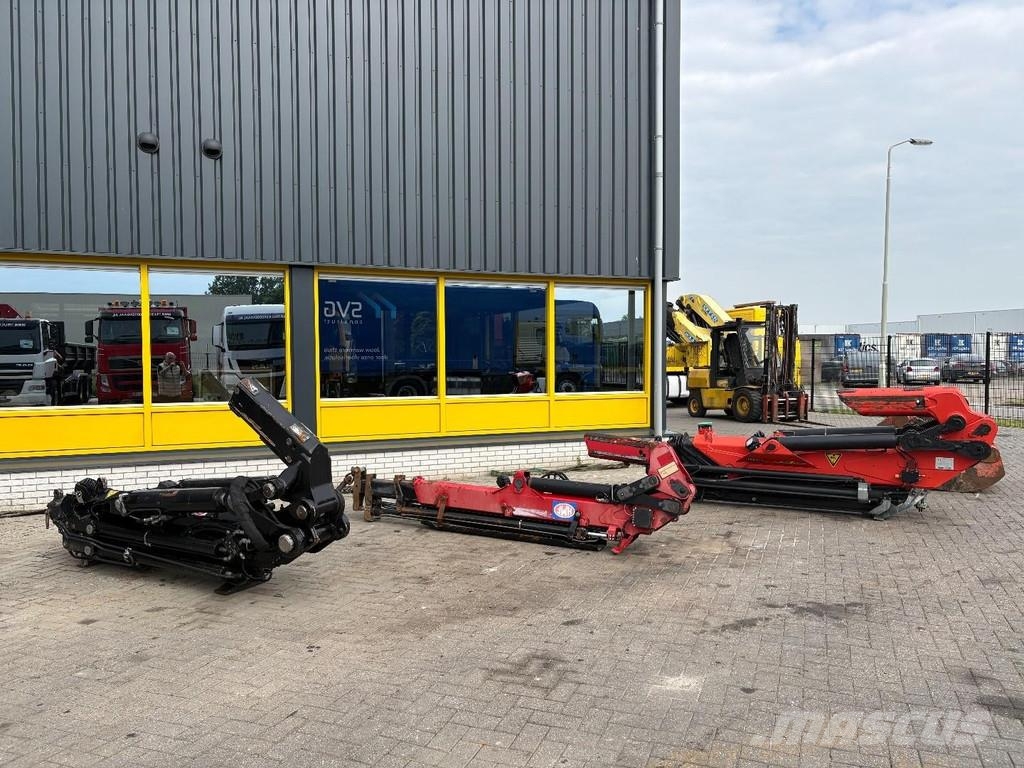 HMF FJ5 + 3x hydraulic extendable رافعات تحميل