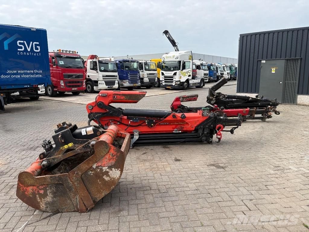 HMF FJ5 + 3x hydraulic extendable رافعات تحميل