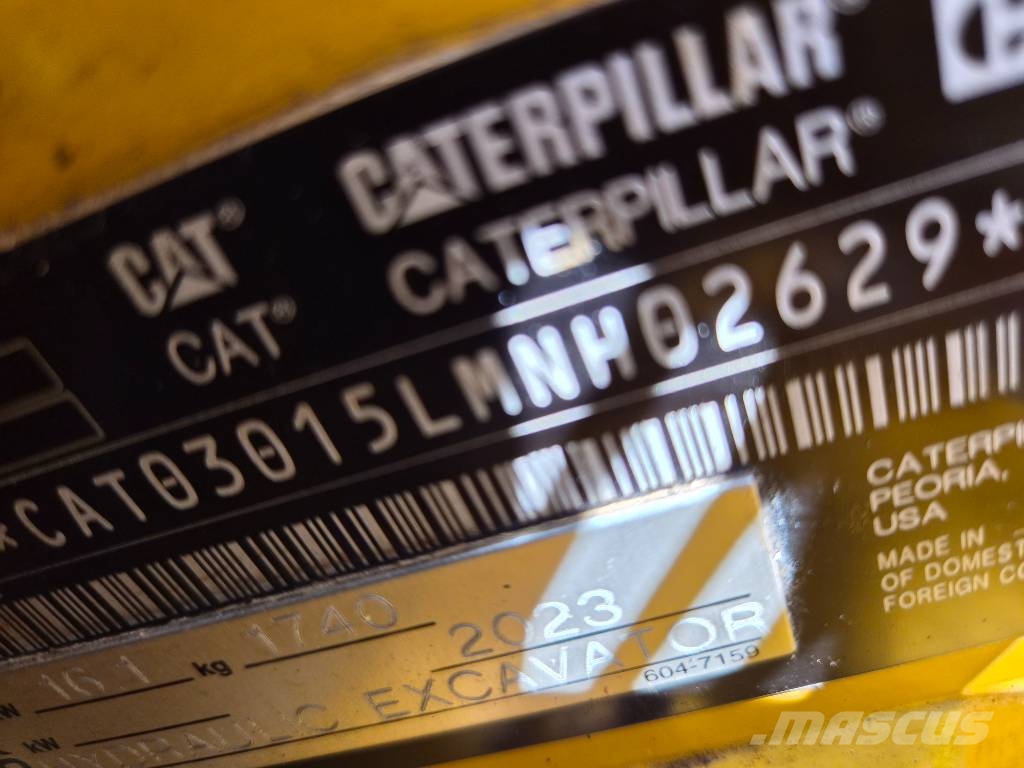 CAT 301.5 Minigraafmachines < 7t