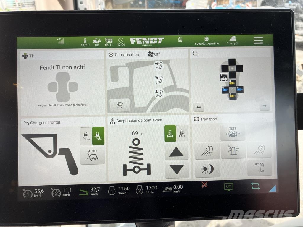 Fendt 724 VARIO PROFI + Tractoren