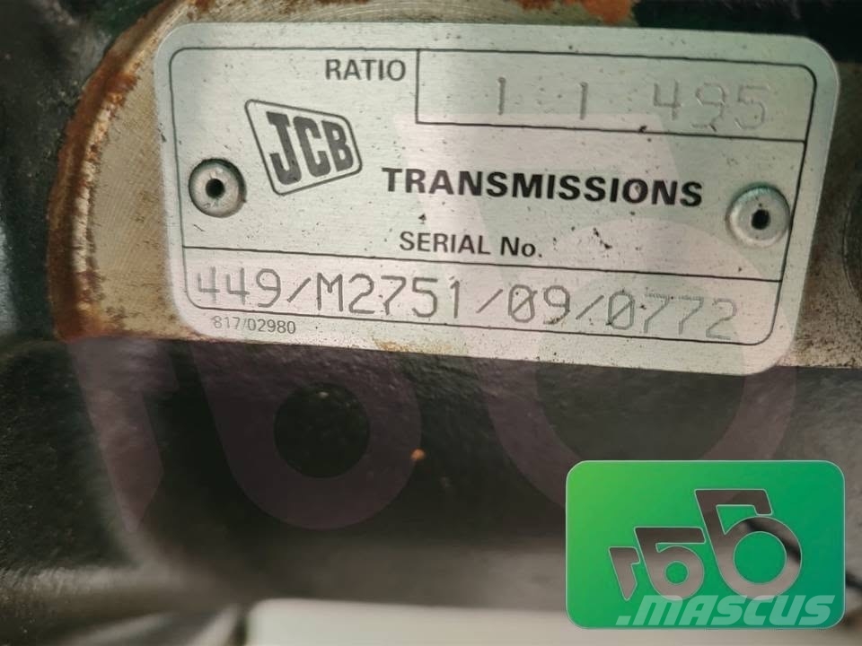 JCB Gearbox 1:1.495 POWERSHIFT  541-70 أجهزة نقل