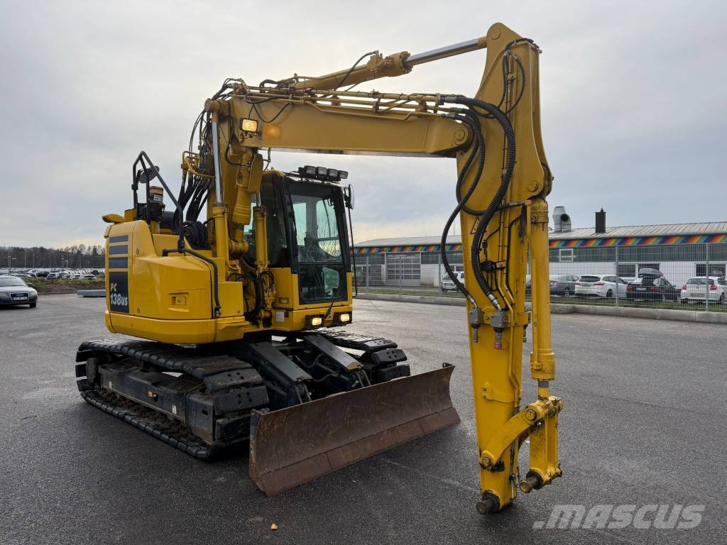 Komatsu PC 138 US-11 / BJ.2019 / 6100H/ZSA/Alle Leitungen Excavadoras sobre orugas