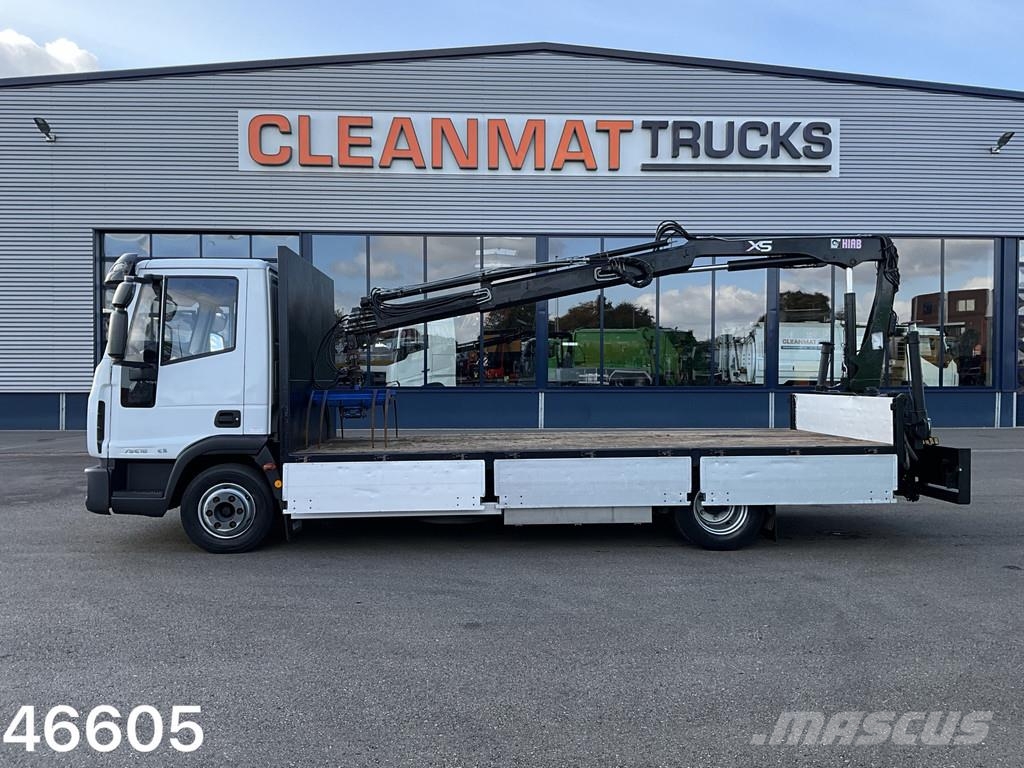 Iveco Eurocargo ML75E18 Hiab 6 Tonmeter laadkraan Just 1 Visurgājēji celtņi