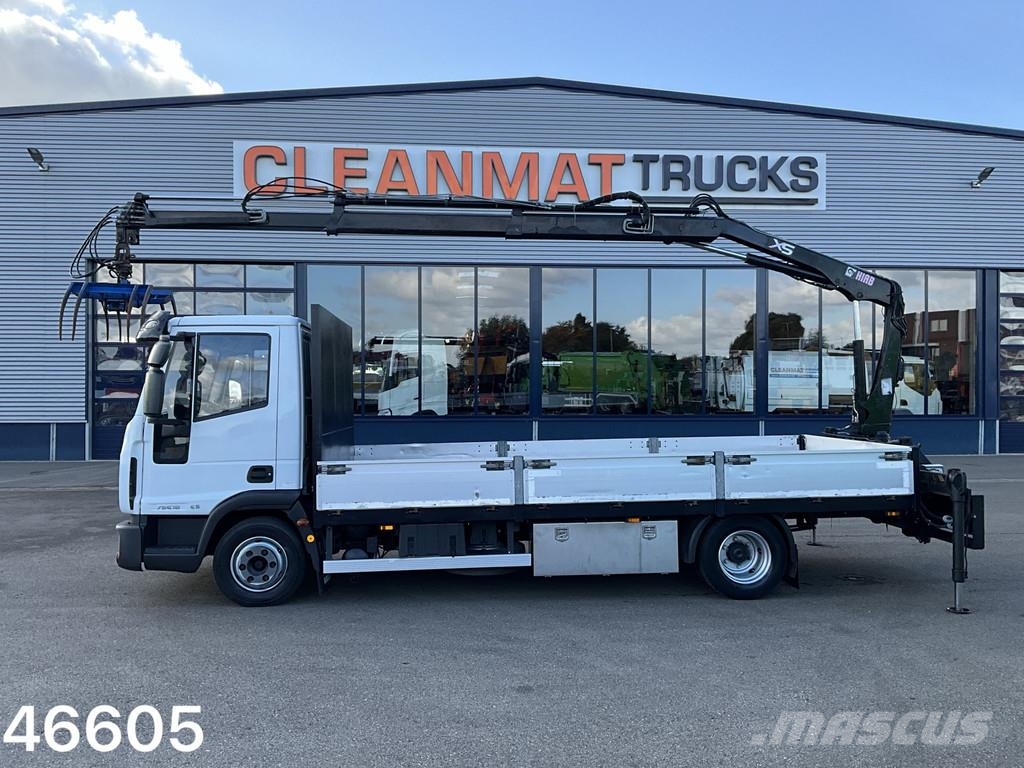 Iveco Eurocargo ML75E18 Hiab 6 Tonmeter laadkraan Just 1 Visurgājēji celtņi
