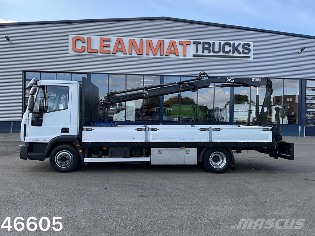 Iveco Eurocargo ML75E18 Hiab 6 Tonmeter laadkraan Just 1 Visurgājēji celtņi