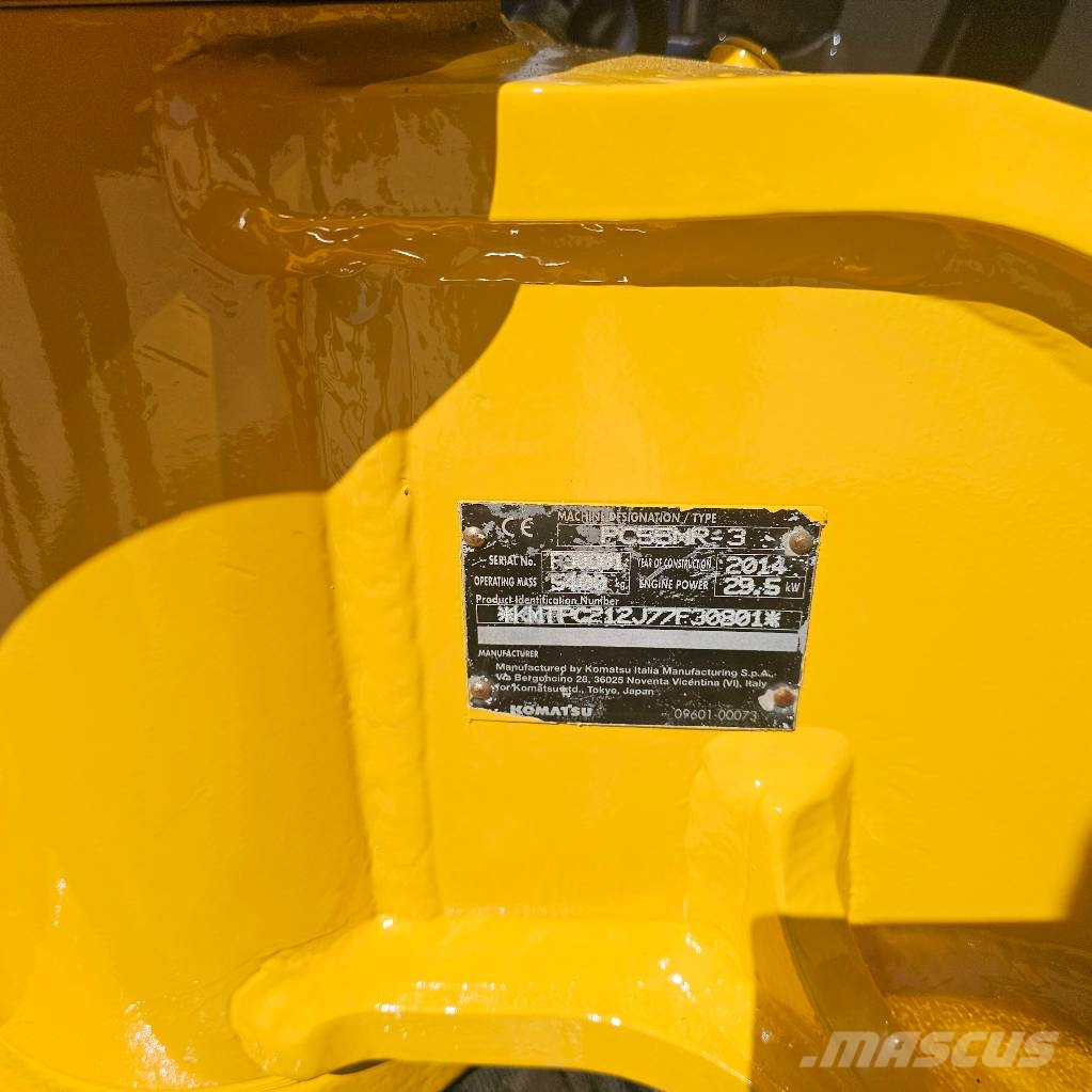 Komatsu PC 55 MR Miniexcavadoras