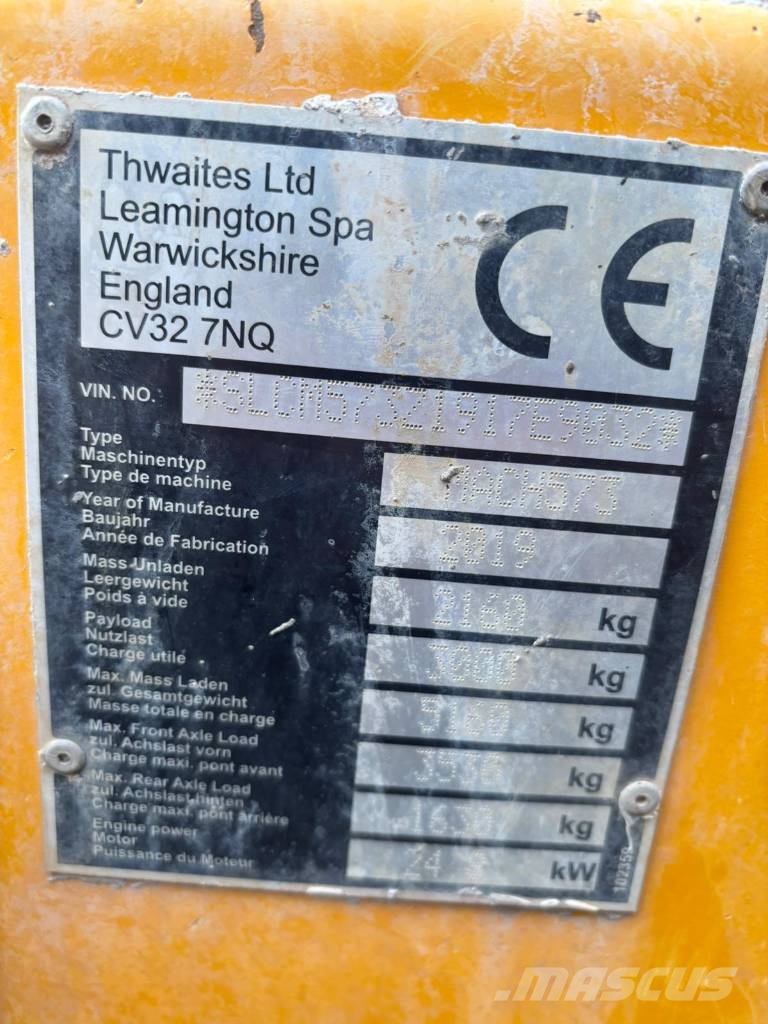 Thwaites MACH 573 Vehículos compactos de volteo