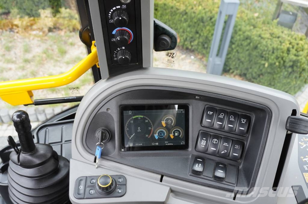 JCB 4CX PRO / 3400 MTH! / 2022 / joysticks / 3 units Graaf-laadcombinaties