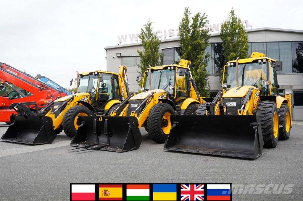 JCB 4CX PRO / 3400 MTH! / 2022 / joysticks / 3 units 反铲装载机