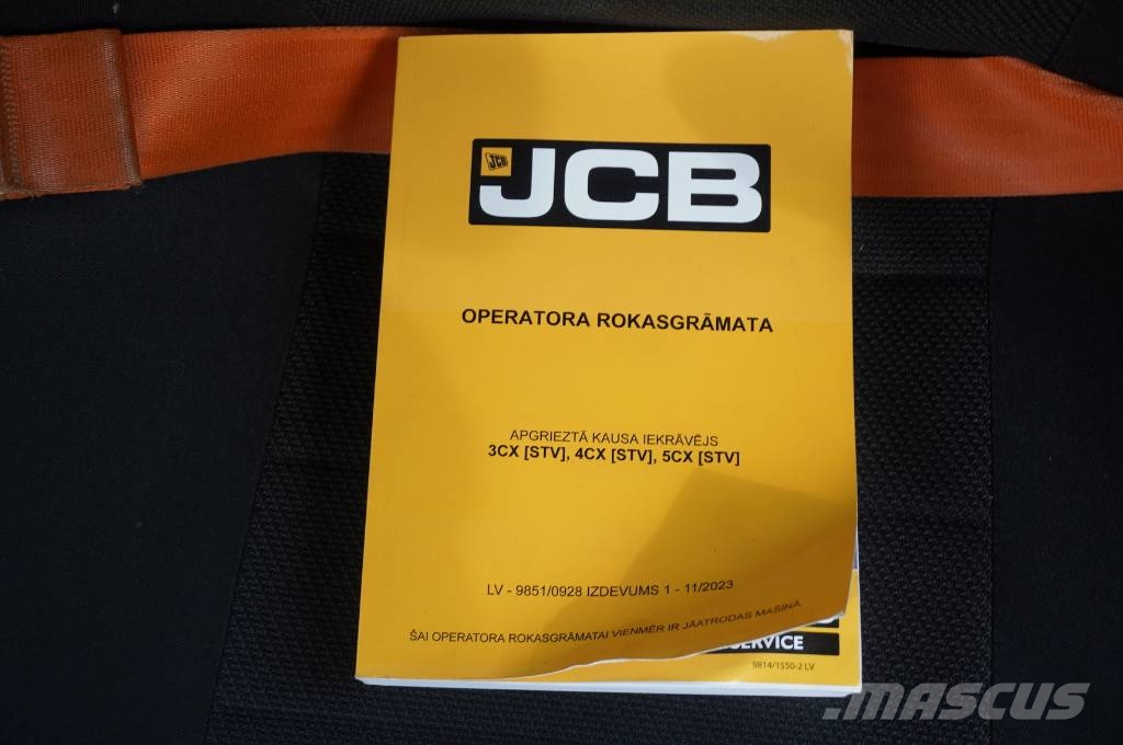 JCB 4CX PRO / 3400 MTH! / 2022 / joysticks / 3 units 反铲装载机