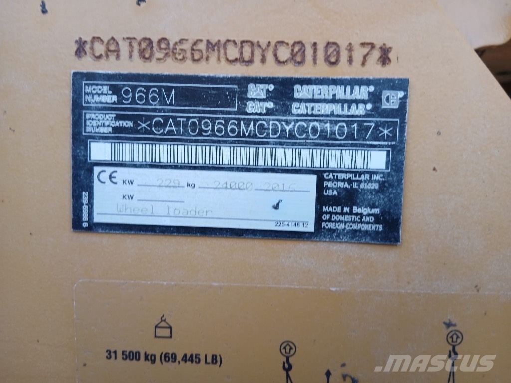 CAT 966 M Kolesni nakladalci