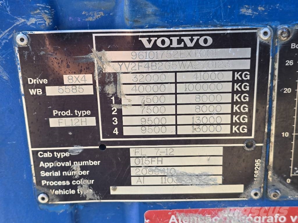 Volvo FL 12 380 混凝土搅拌车