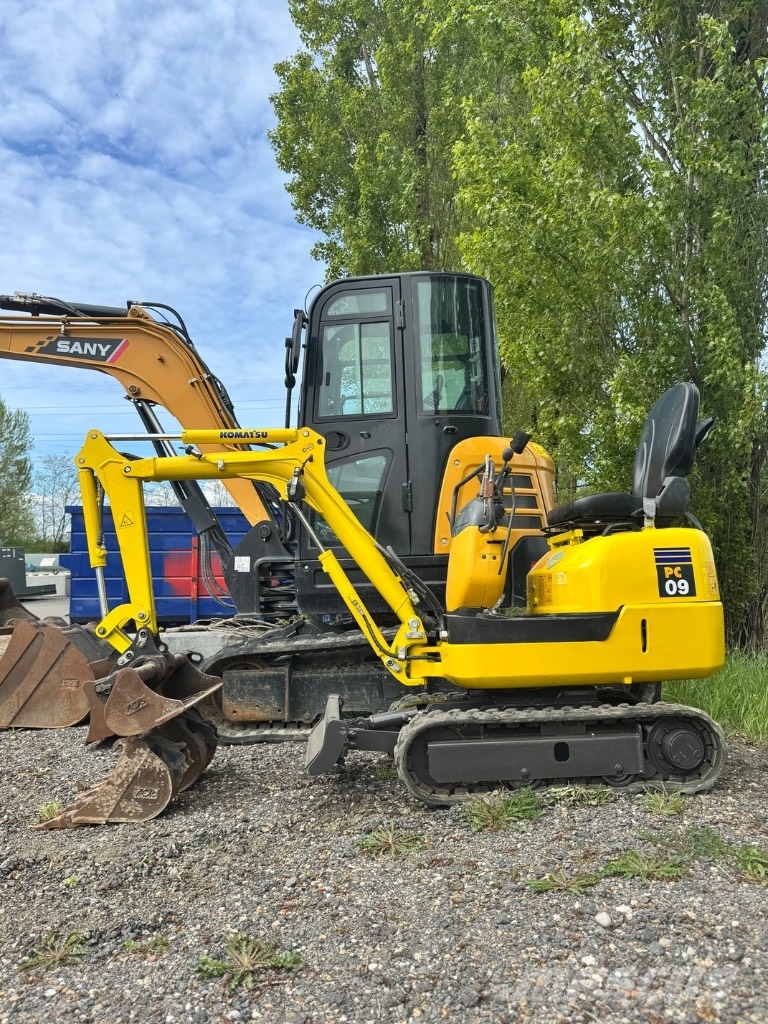 Komatsu PC 09 Miniexcavadoras