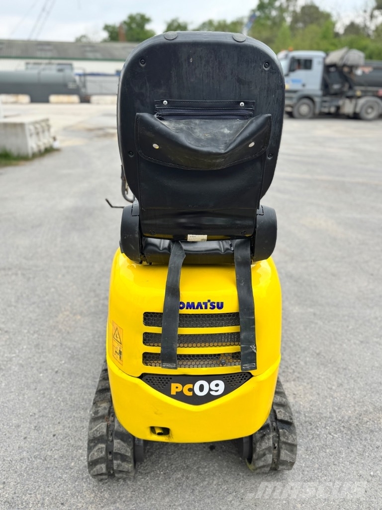 Komatsu PC 09 Miniexcavadoras