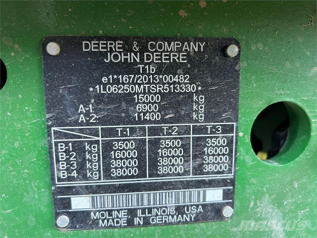 John Deere 6M 250 **MIETRÜCKLÄUFER** Traktoren
