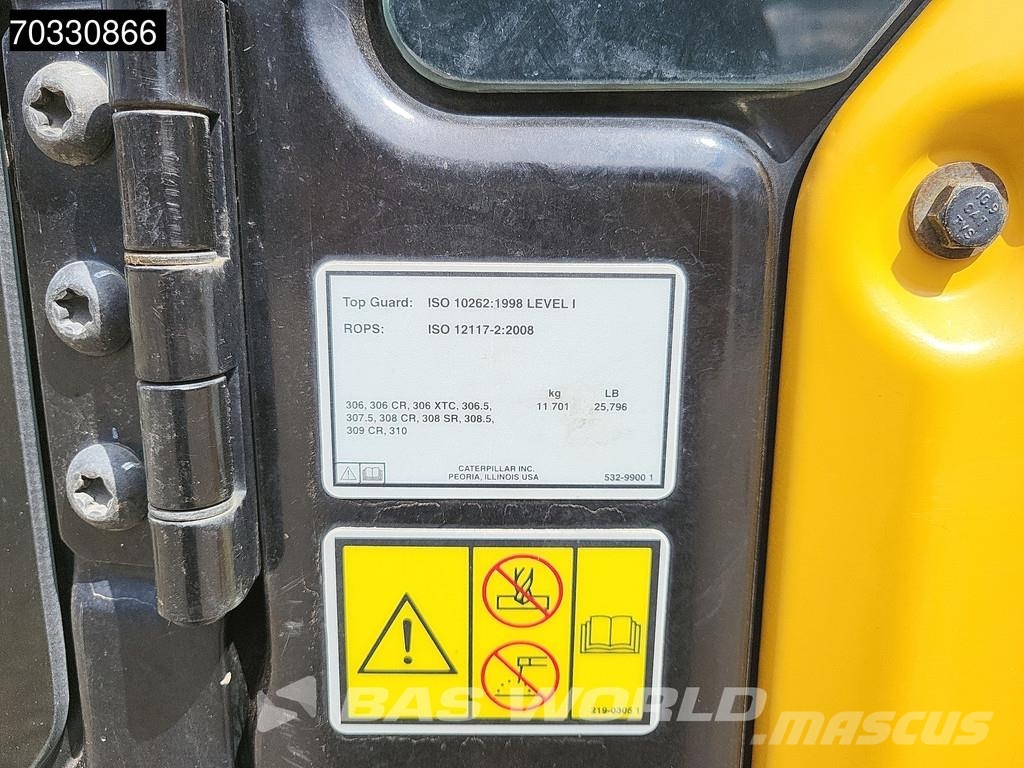 CAT 308 CR A/C Miniexcavadoras