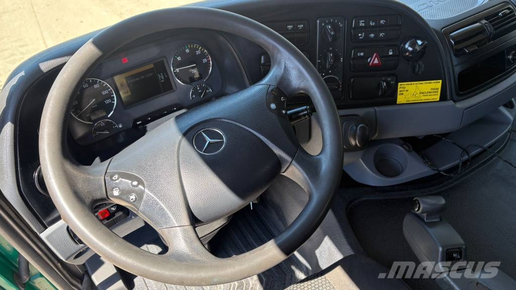 Mercedes-Benz ACTROS 3341 6X4 TIPPER BORDMATIC - CRANE HMF 1730 Damperli kamyonlar